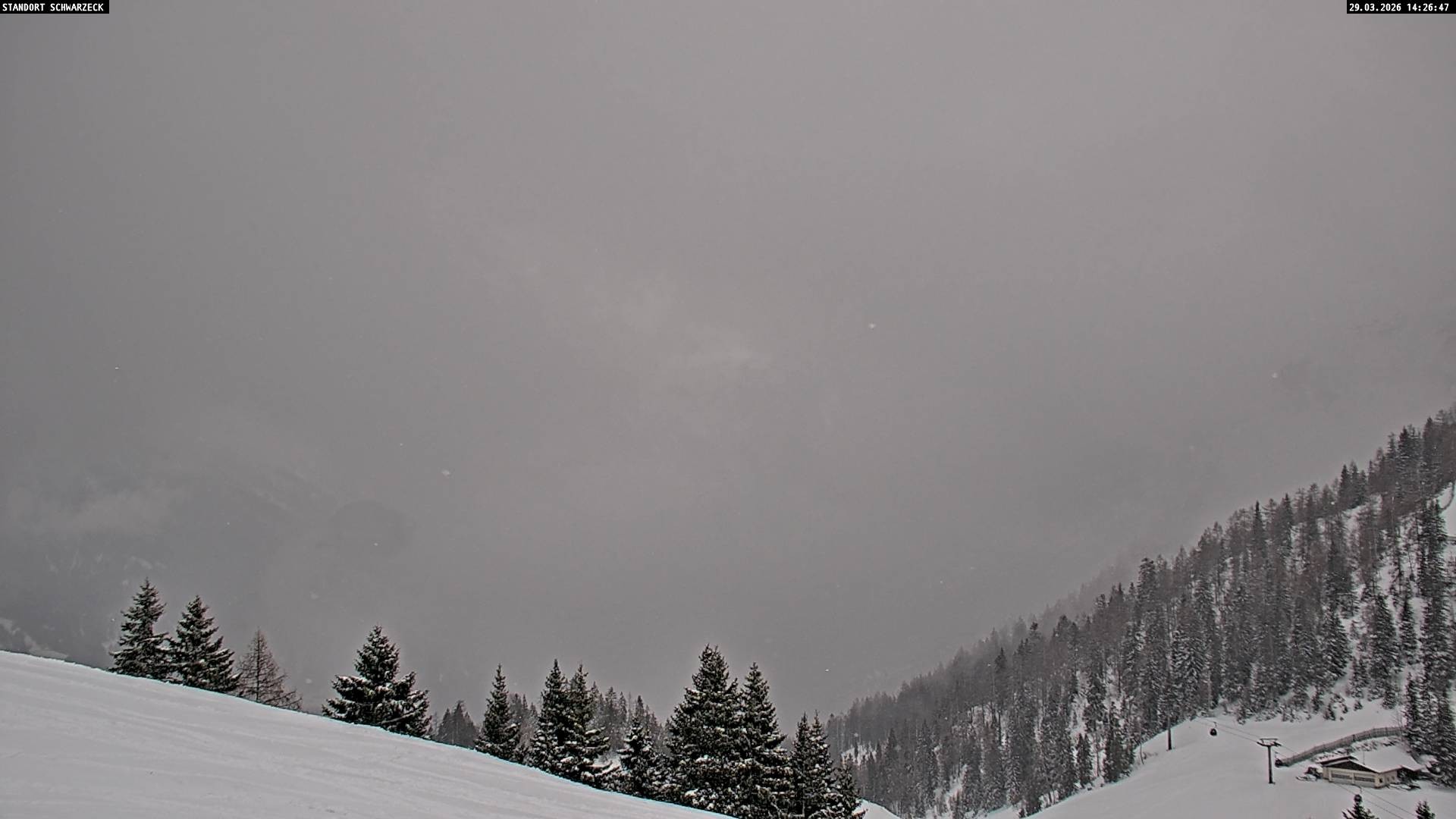 Archiv Foto Webcam Blick von Lofer auf die Berchtesgadener Alpen