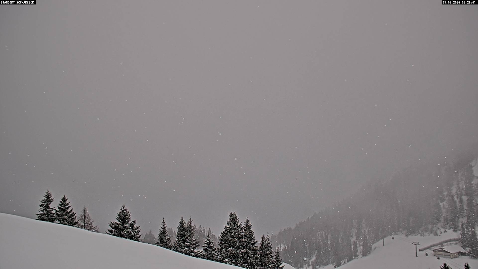 Archiv Foto Webcam Blick von Lofer auf die Berchtesgadener Alpen