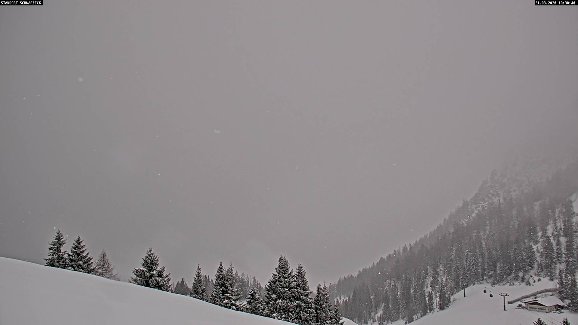 Archiv Foto Webcam Blick von Lofer auf die Berchtesgadener Alpen