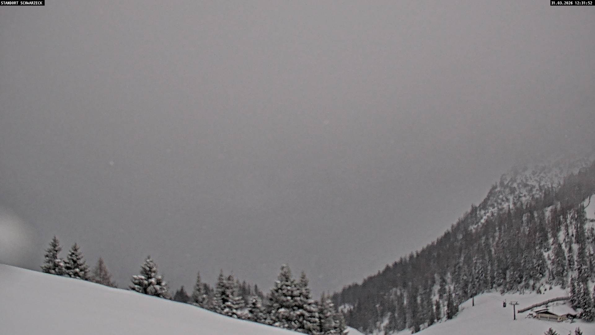 Archiv Foto Webcam Blick von Lofer auf die Berchtesgadener Alpen