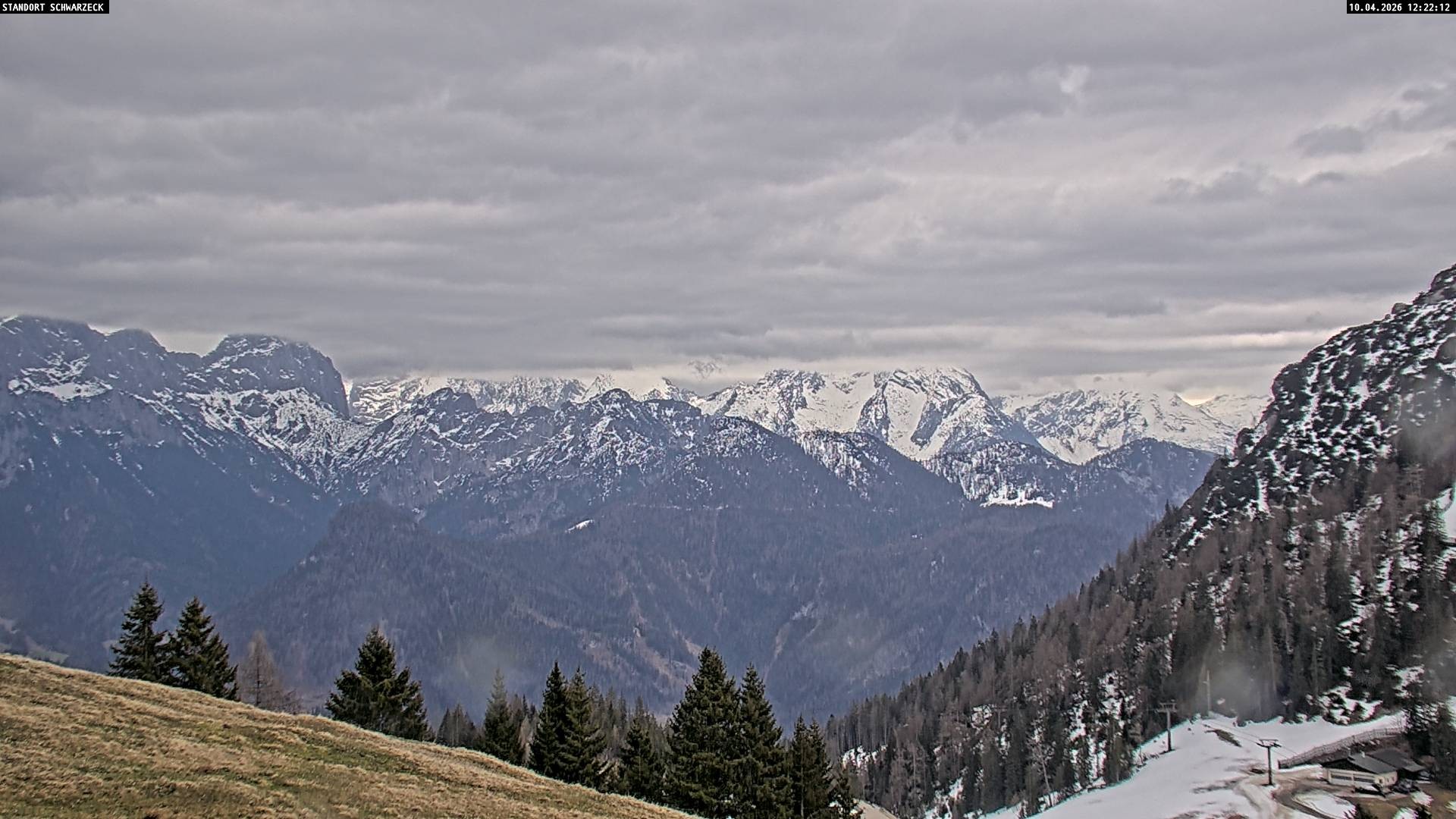 Archived image Webcam Alps of Berchtesgaden from Lofer, Tyrol
