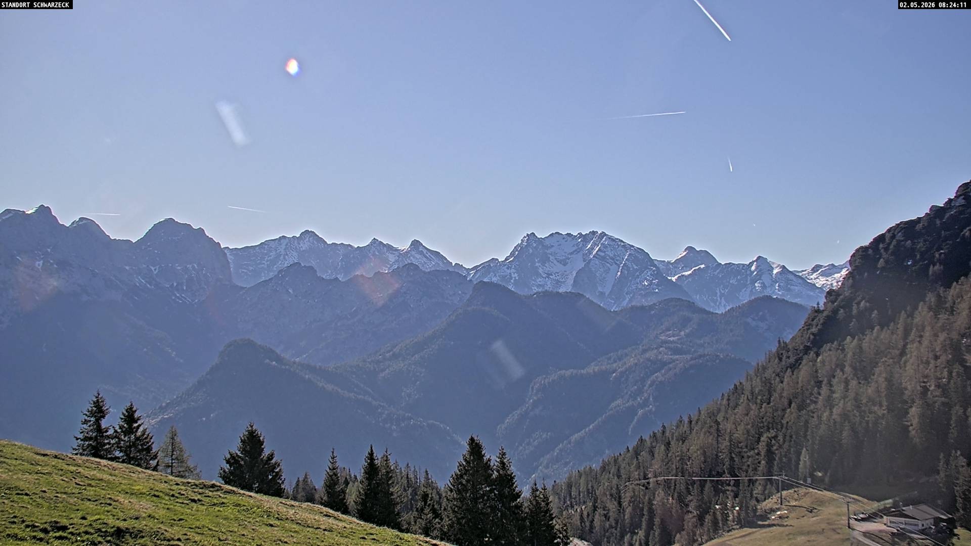 Archived image Webcam Alps of Berchtesgaden from Lofer, Tyrol
