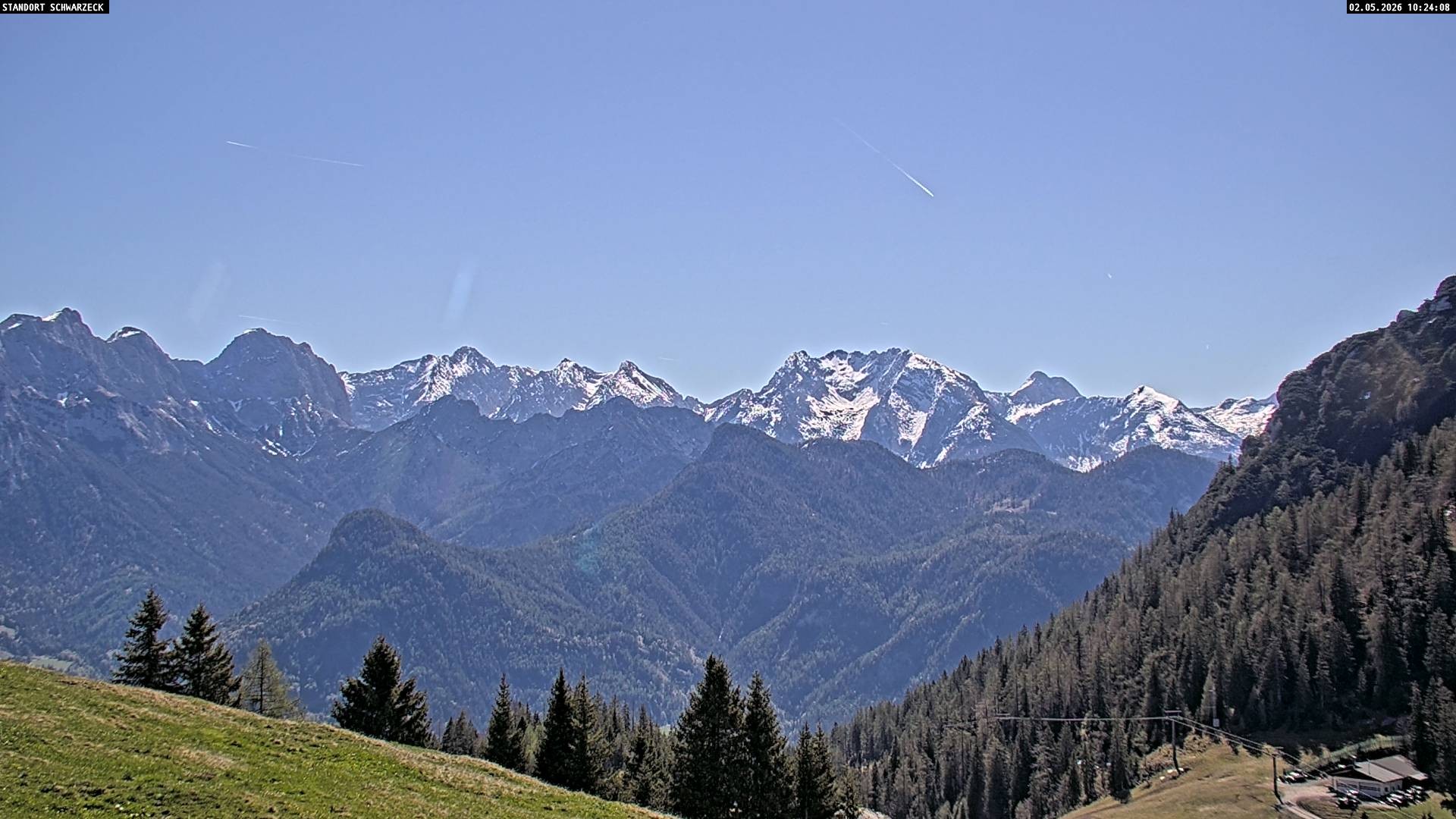 Archived image Webcam Alps of Berchtesgaden from Lofer, Tyrol