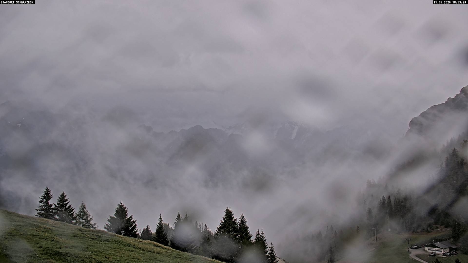 Archiv Foto Webcam Blick von Lofer auf die Berchtesgadener Alpen