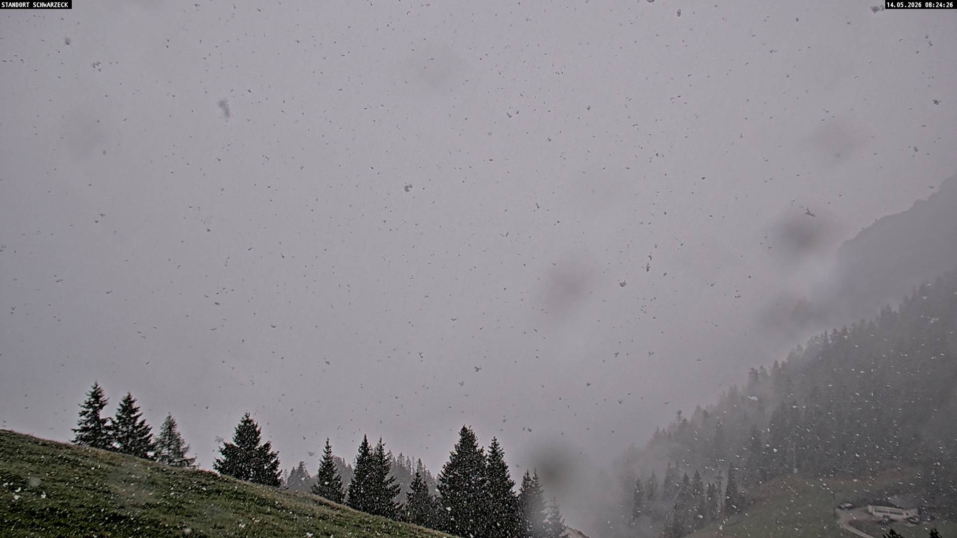 Archiv Foto Webcam Blick von Lofer auf die Berchtesgadener Alpen