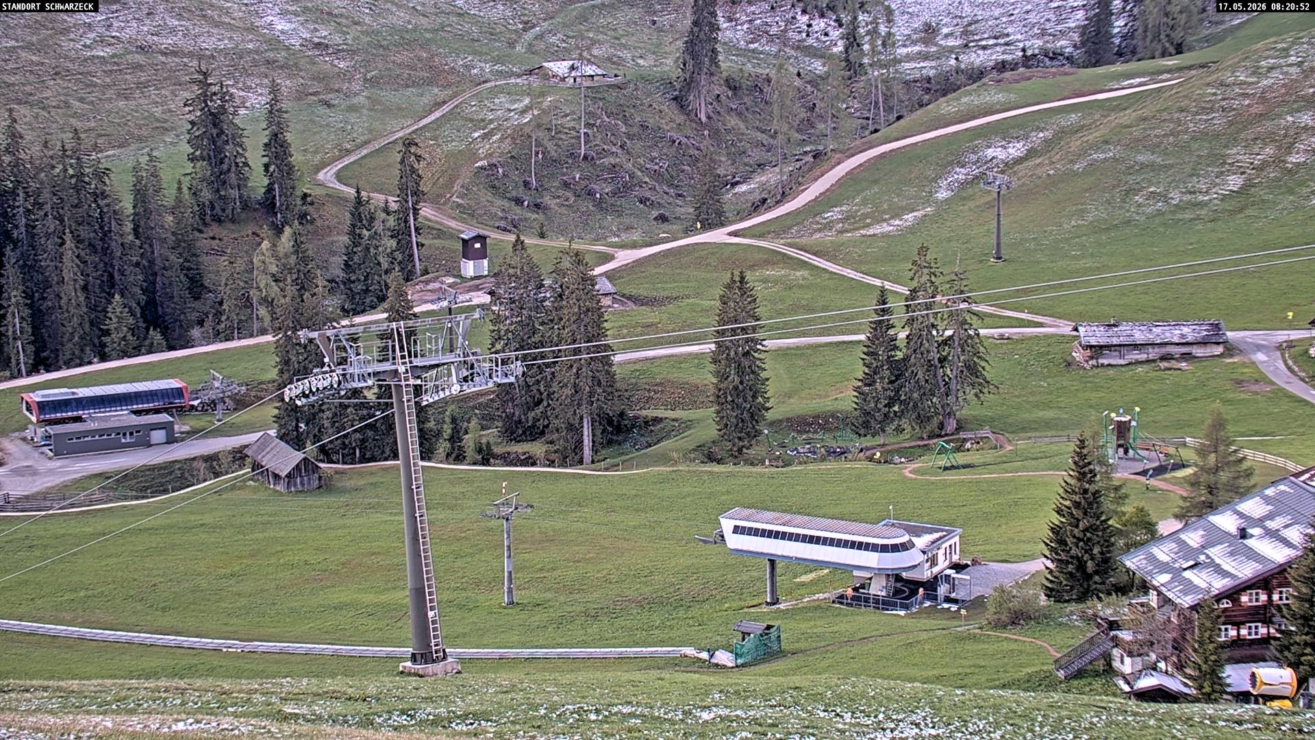 Archiv Foto Webcam Blick von Lofer auf die Berchtesgadener Alpen