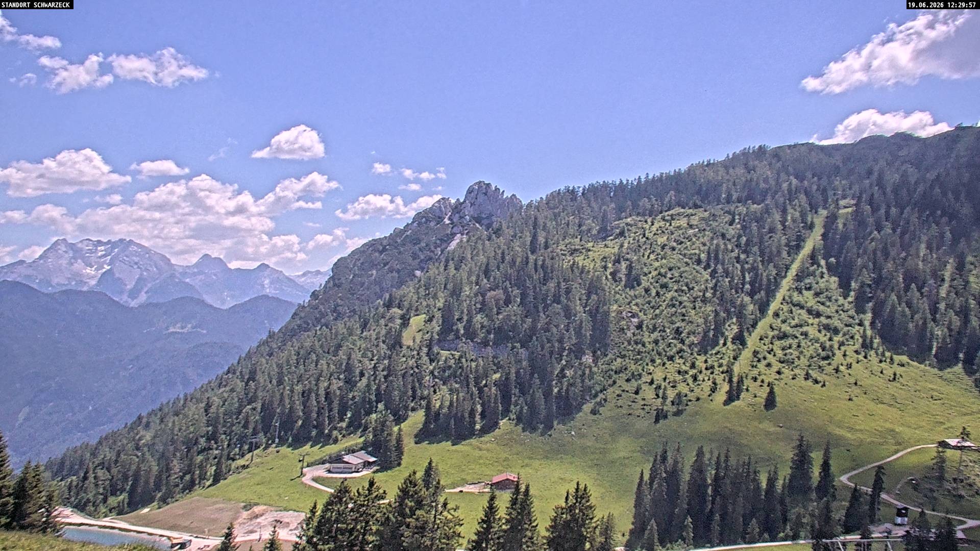 Archiv Foto Webcam Blick von Lofer auf die Berchtesgadener Alpen