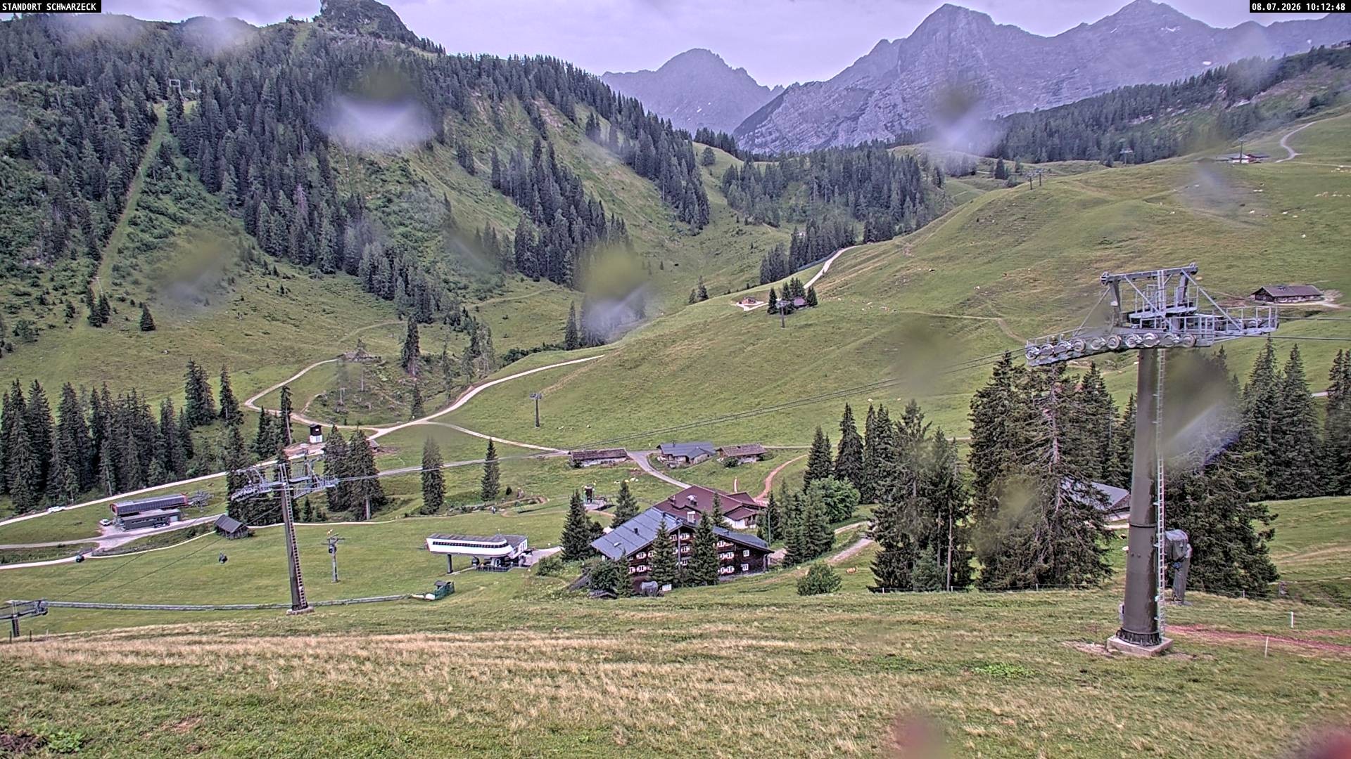 Archiv Foto Webcam Blick von Lofer auf die Berchtesgadener Alpen