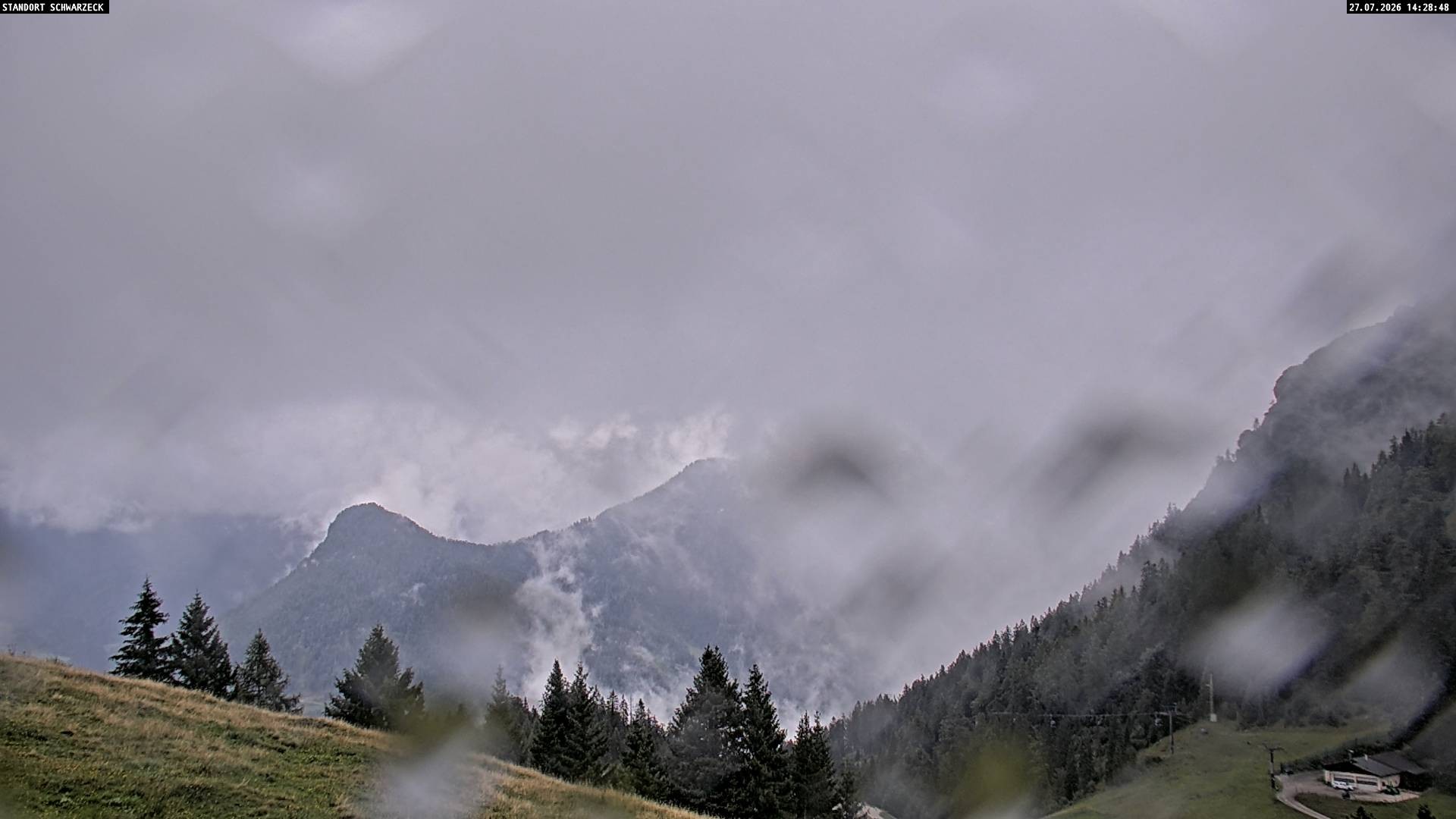 Archiv Foto Webcam Blick von Lofer auf die Berchtesgadener Alpen