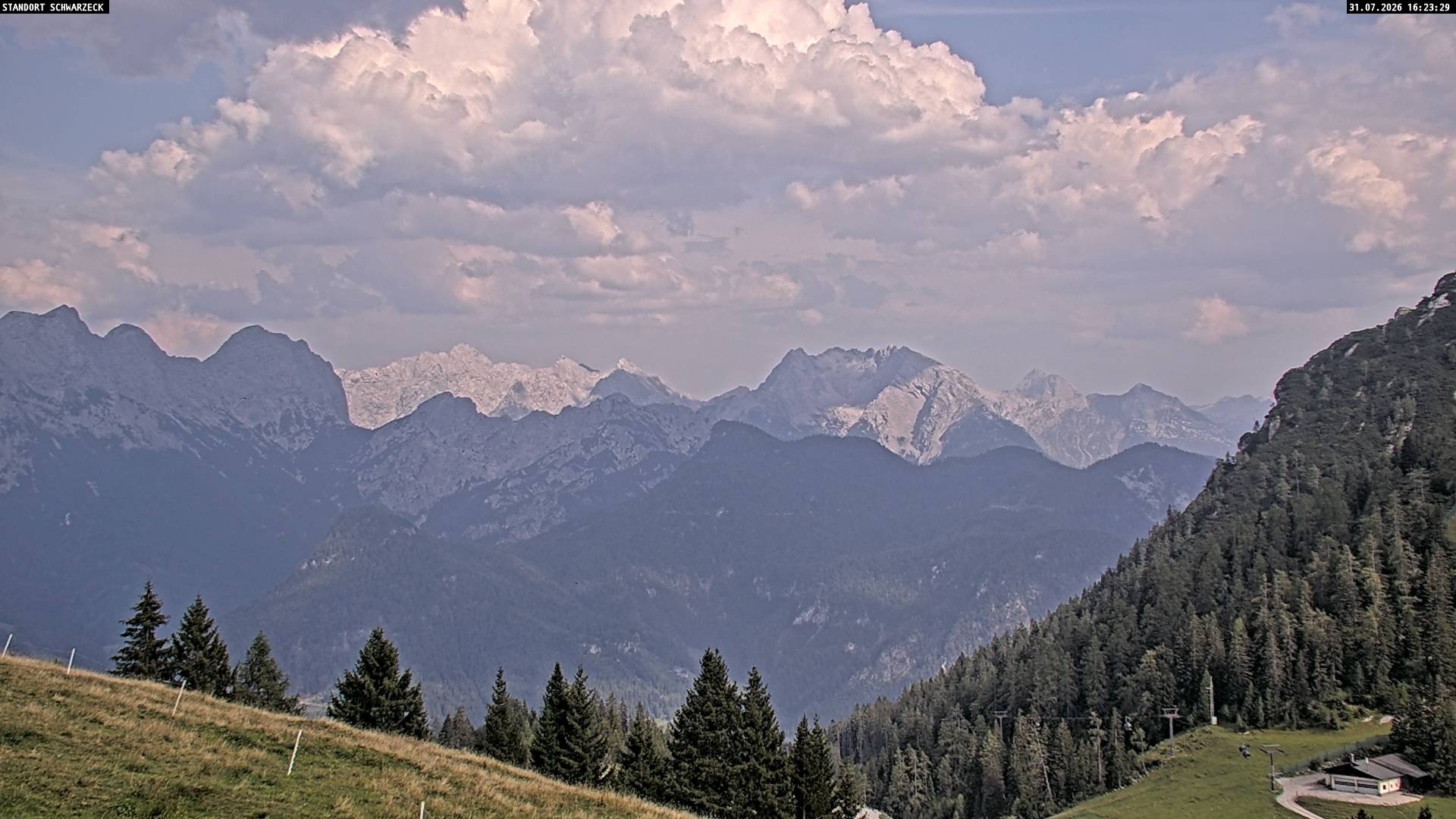 Archived image Webcam Alps of Berchtesgaden from Lofer, Tyrol