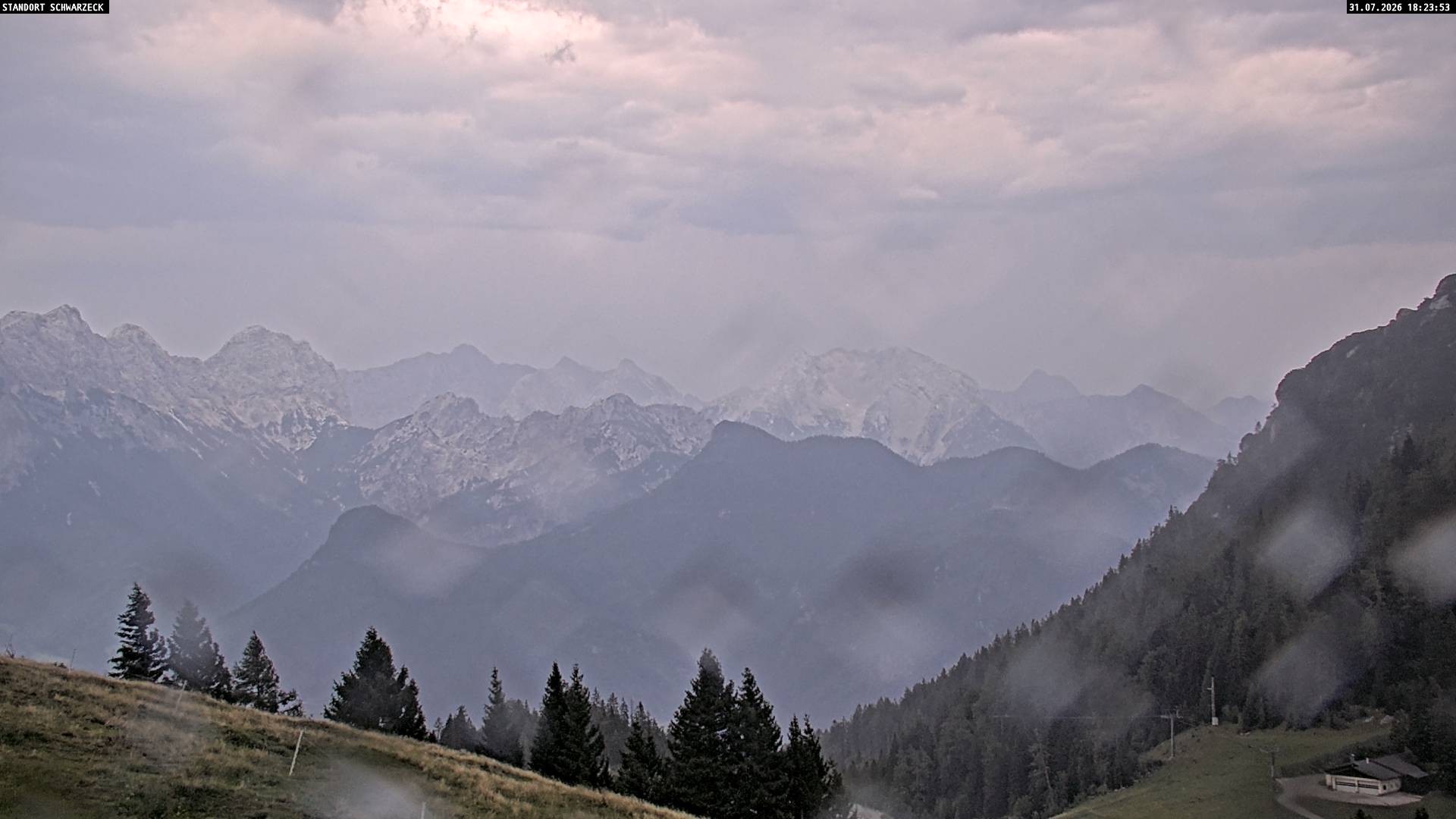 Archived image Webcam Alps of Berchtesgaden from Lofer, Tyrol