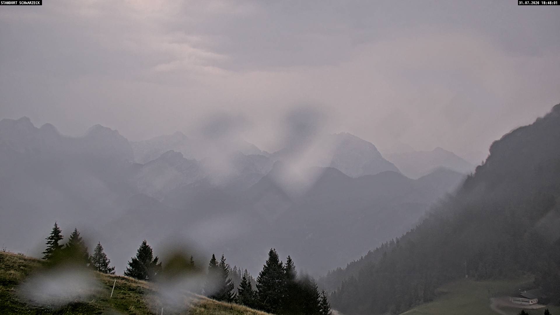Archived image Webcam Alps of Berchtesgaden from Lofer, Tyrol