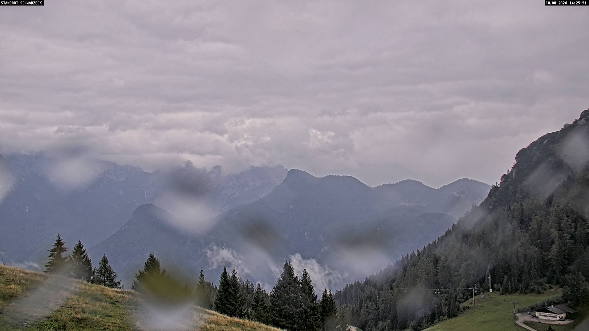 Archived image Webcam Alps of Berchtesgaden from Lofer, Tyrol