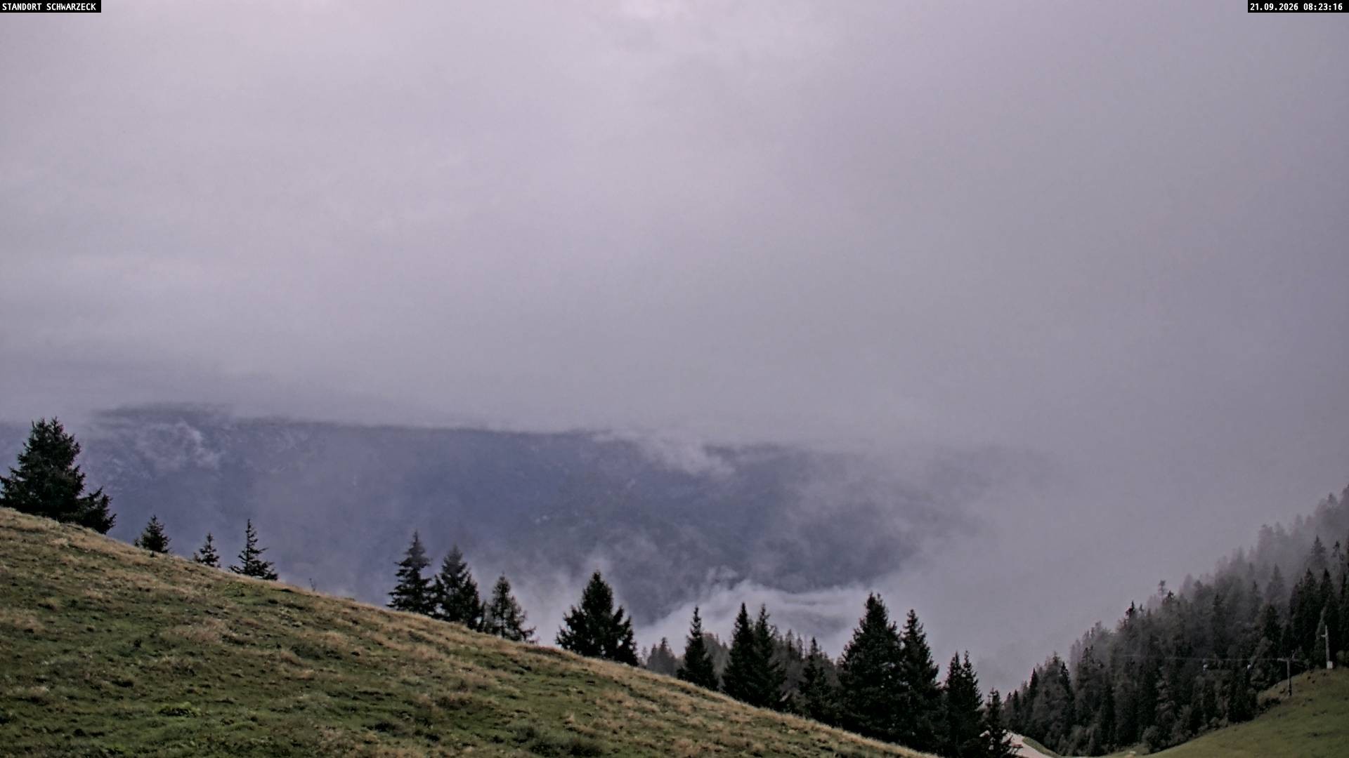 Archiv Foto Webcam Blick von Lofer auf die Berchtesgadener Alpen