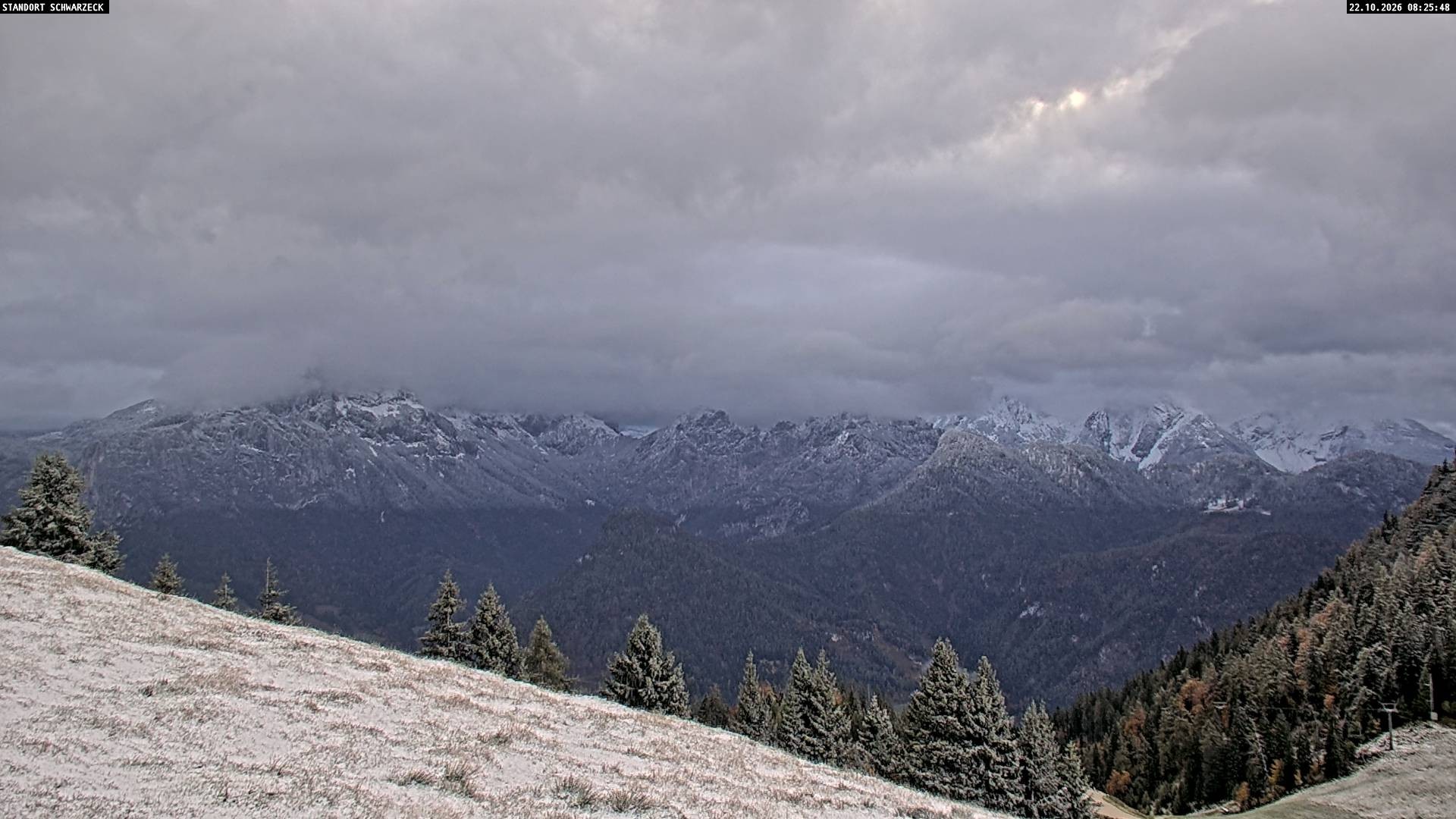 Archived image Webcam Alps of Berchtesgaden from Lofer, Tyrol