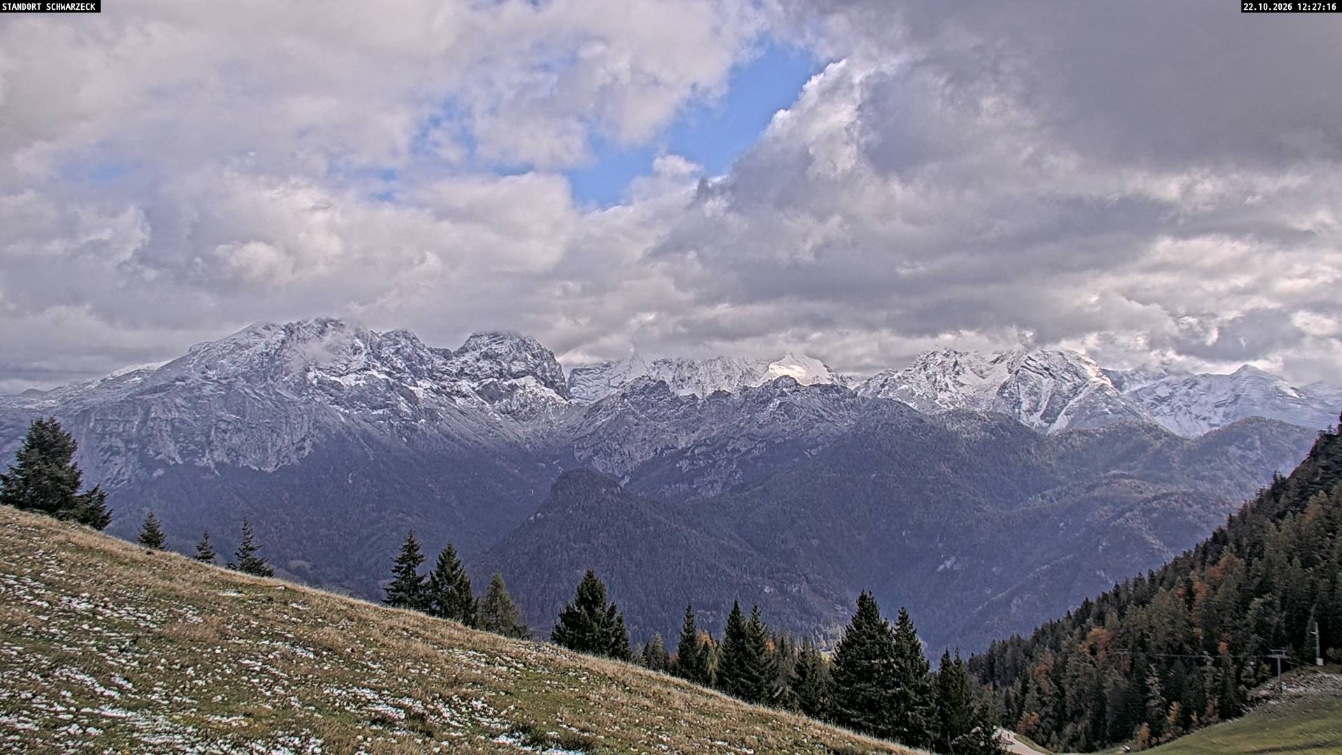 Archived image Webcam Alps of Berchtesgaden from Lofer, Tyrol