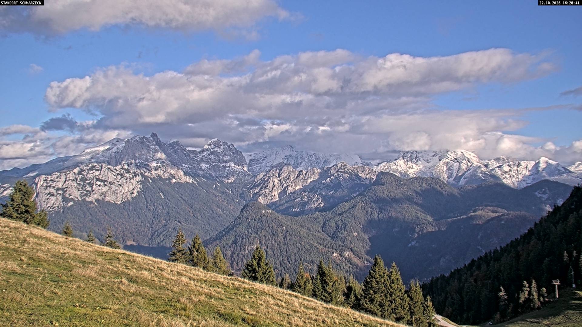 Archived image Webcam Alps of Berchtesgaden from Lofer, Tyrol