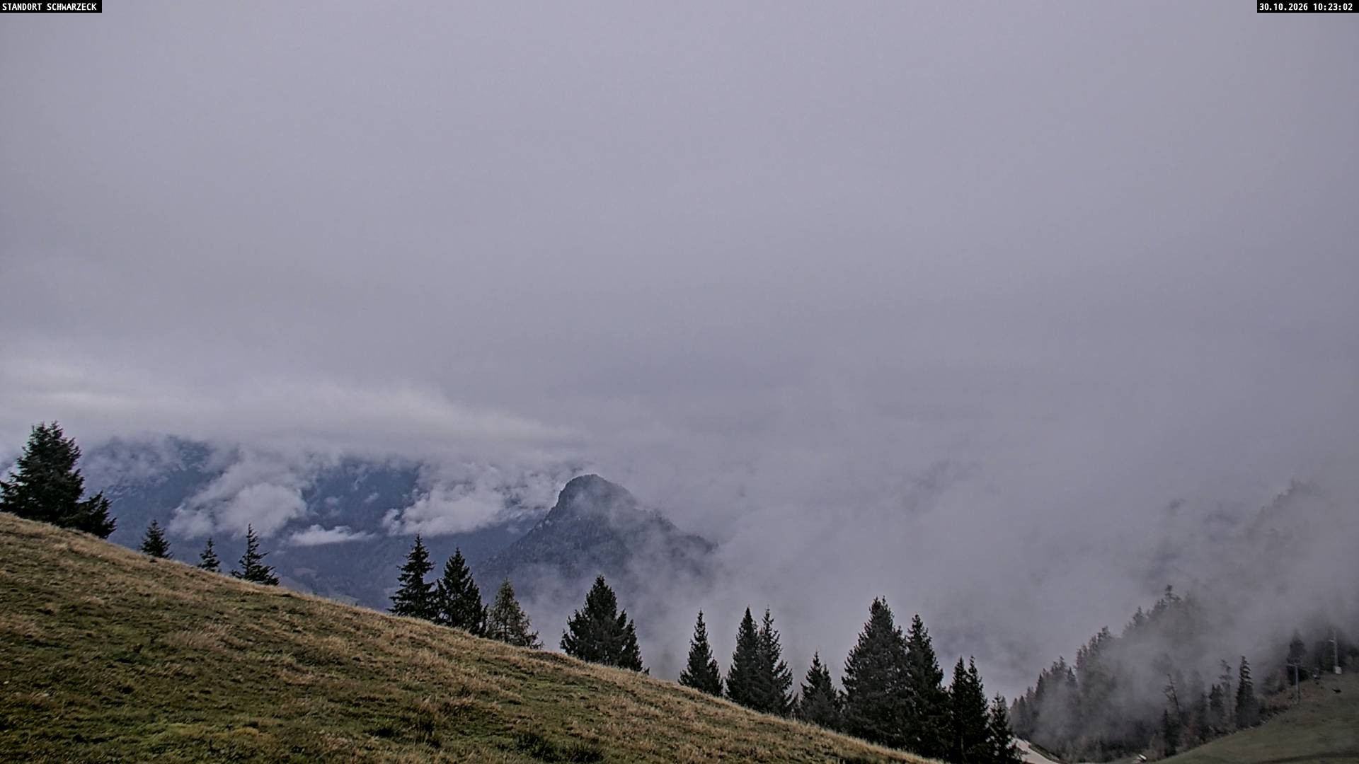 Archiv Foto Webcam Blick von Lofer auf die Berchtesgadener Alpen