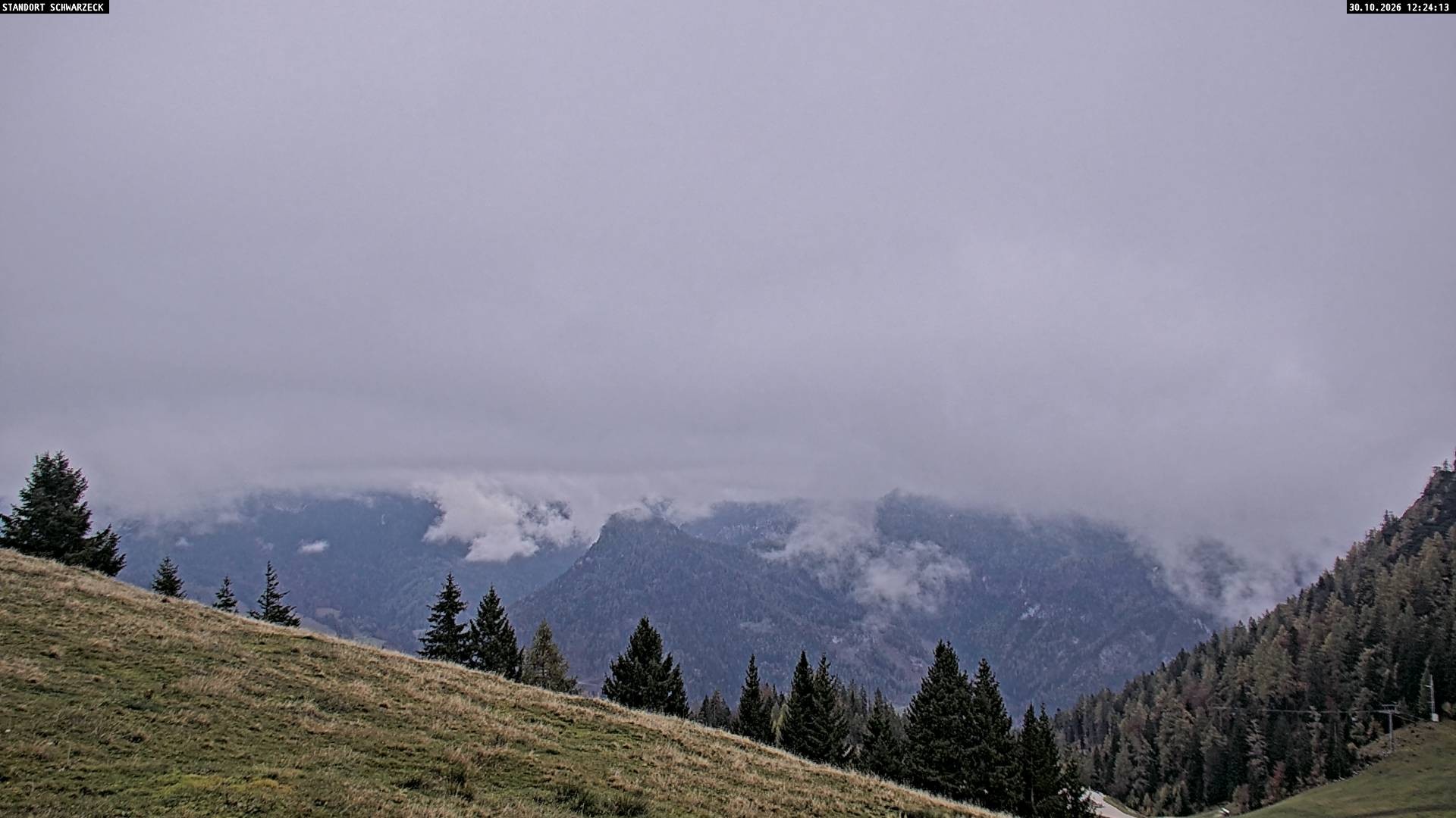 Archiv Foto Webcam Blick von Lofer auf die Berchtesgadener Alpen