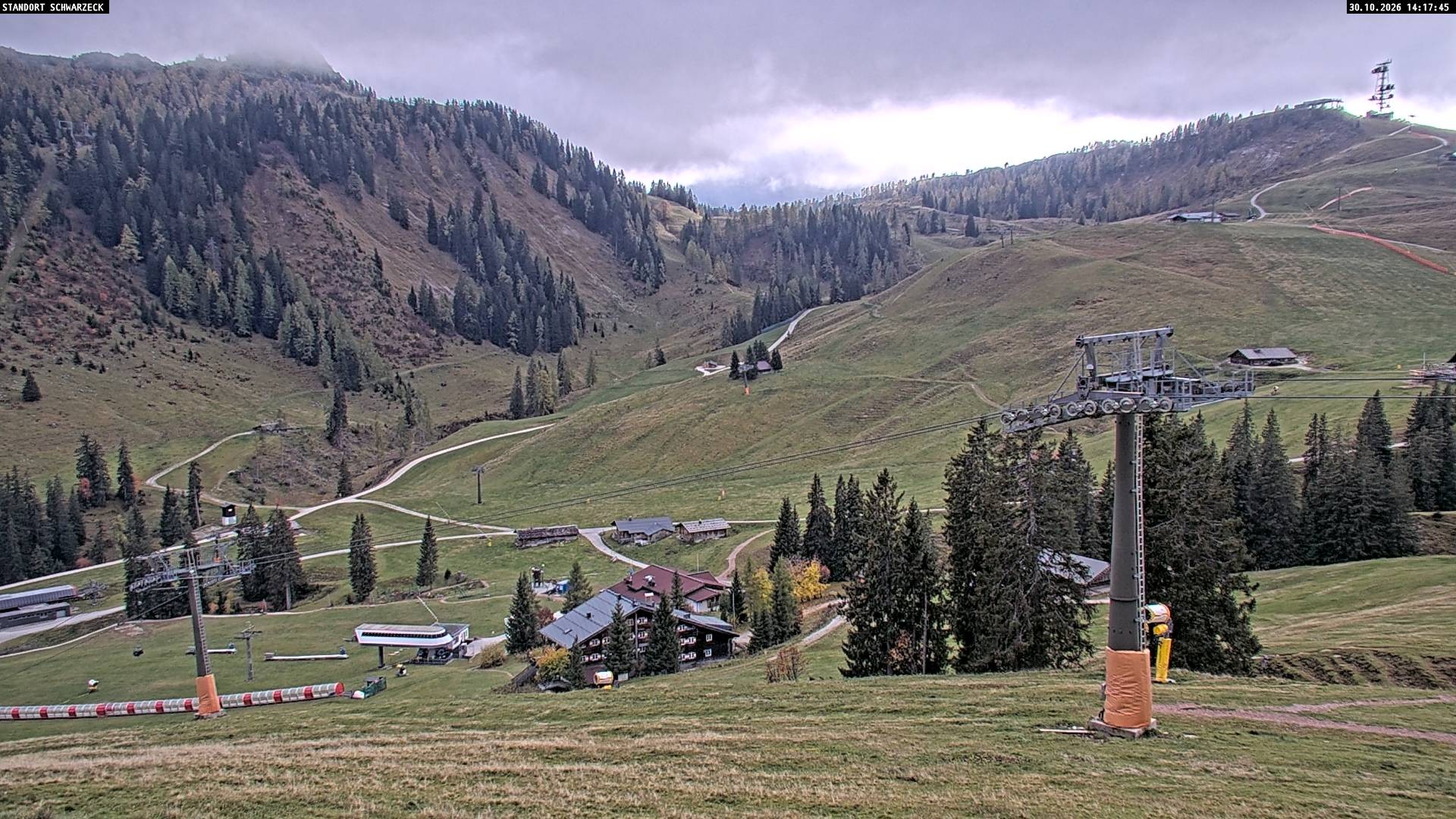 Archiv Foto Webcam Blick von Lofer auf die Berchtesgadener Alpen