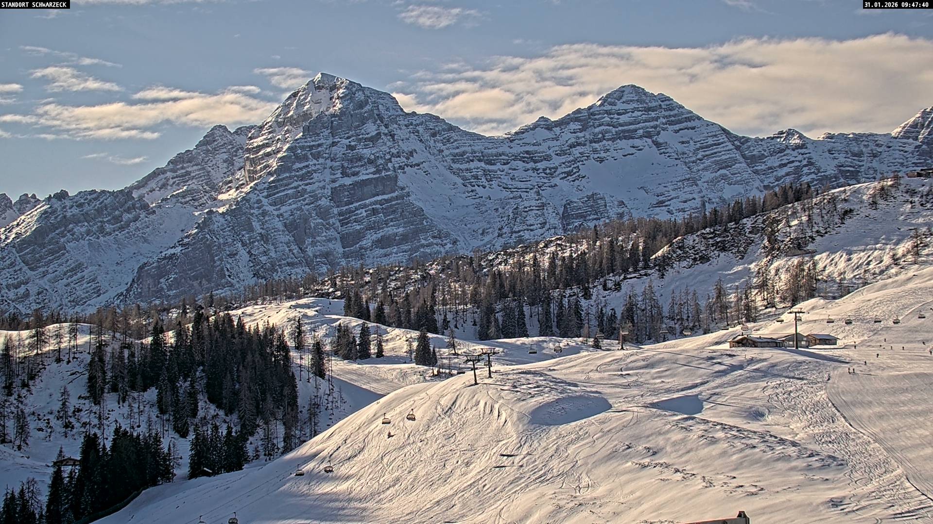 Archiv Foto Webcam Grubhörndl, Loferer Alm