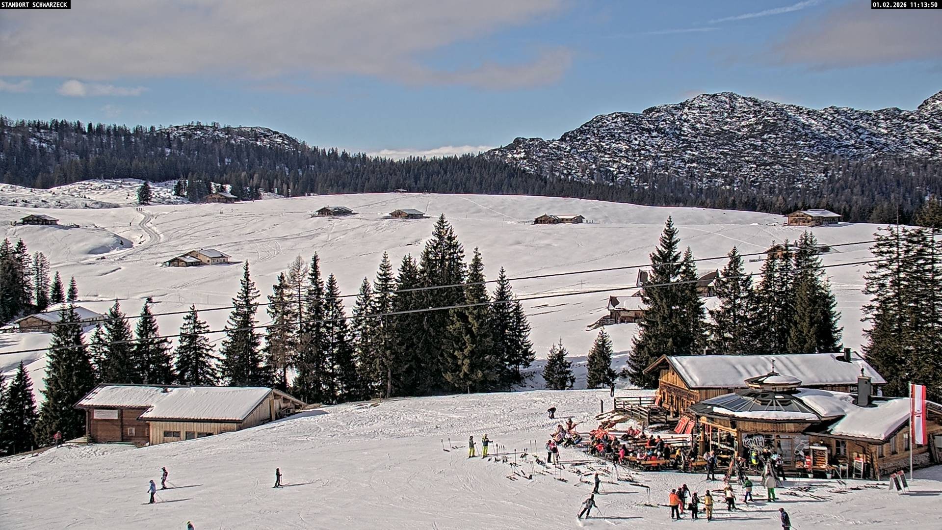 Archiv Foto Webcam Grubhörndl, Loferer Alm