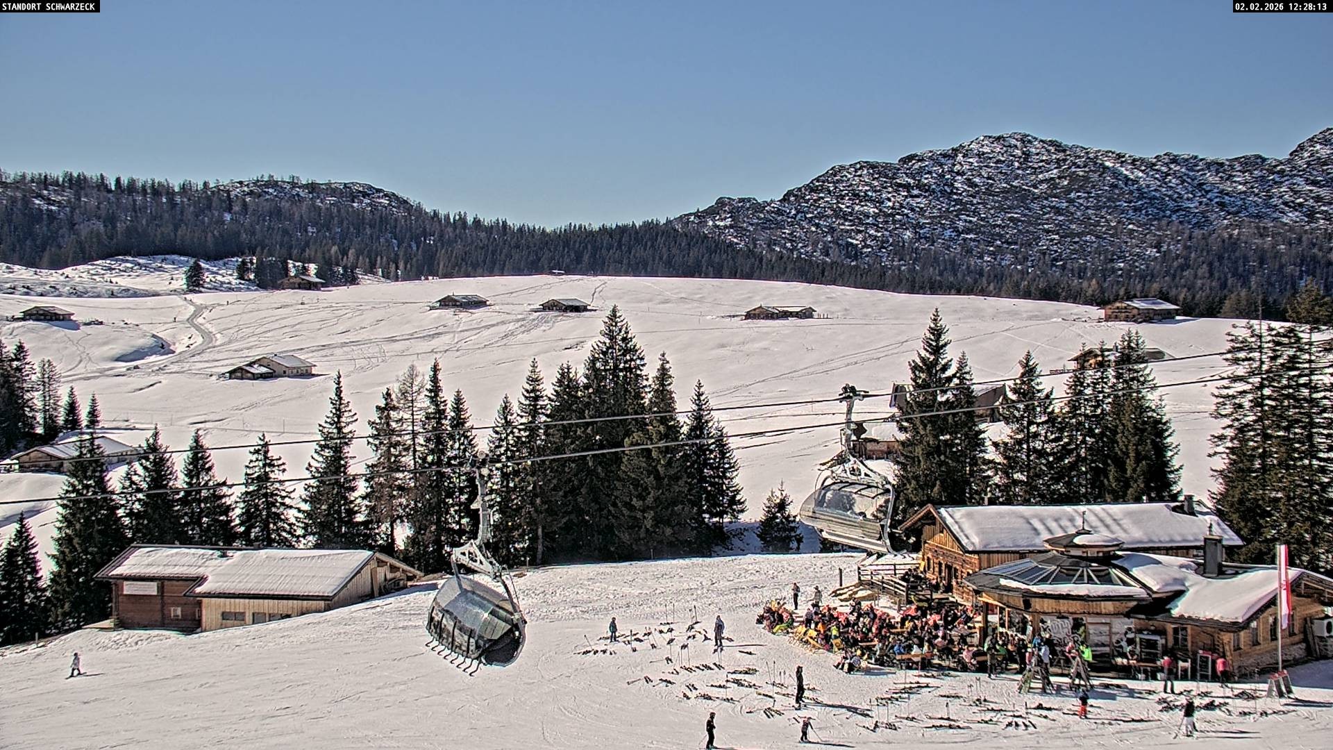 Archiv Foto Webcam Grubhörndl, Loferer Alm