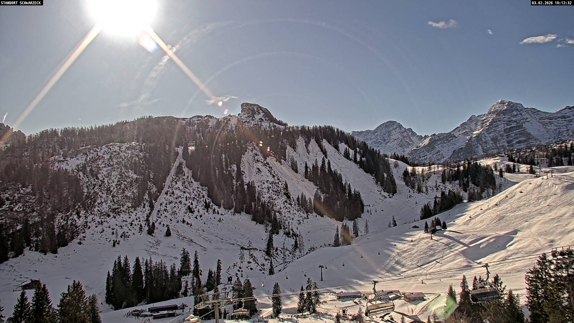 Archiv Foto Webcam Grubhörndl, Loferer Alm