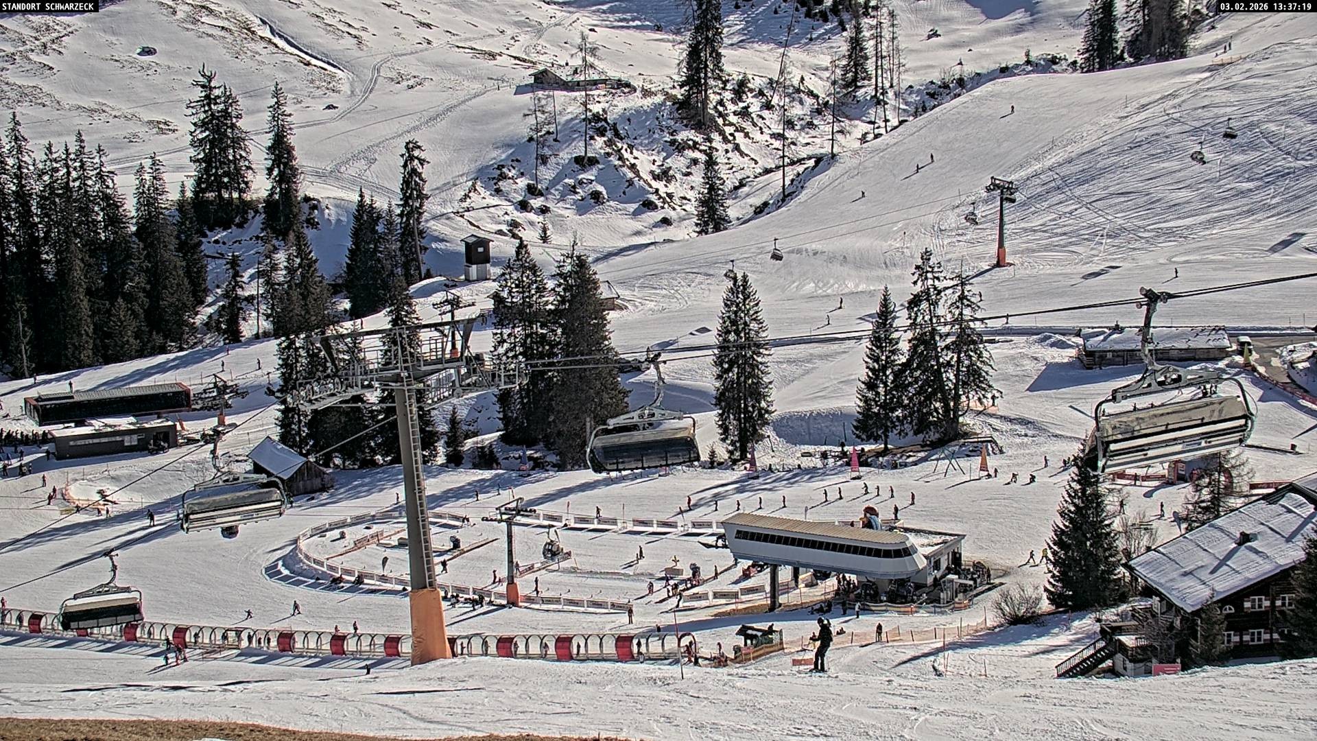 Archiv Foto Webcam Grubhörndl, Loferer Alm