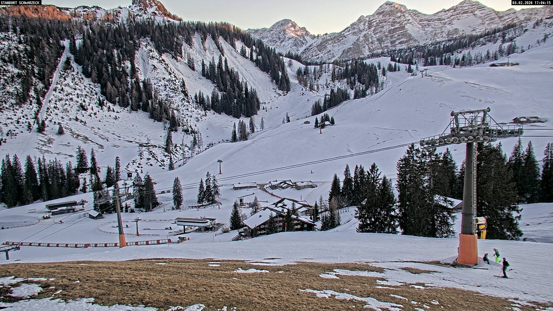 Archiv Foto Webcam Grubhörndl, Loferer Alm