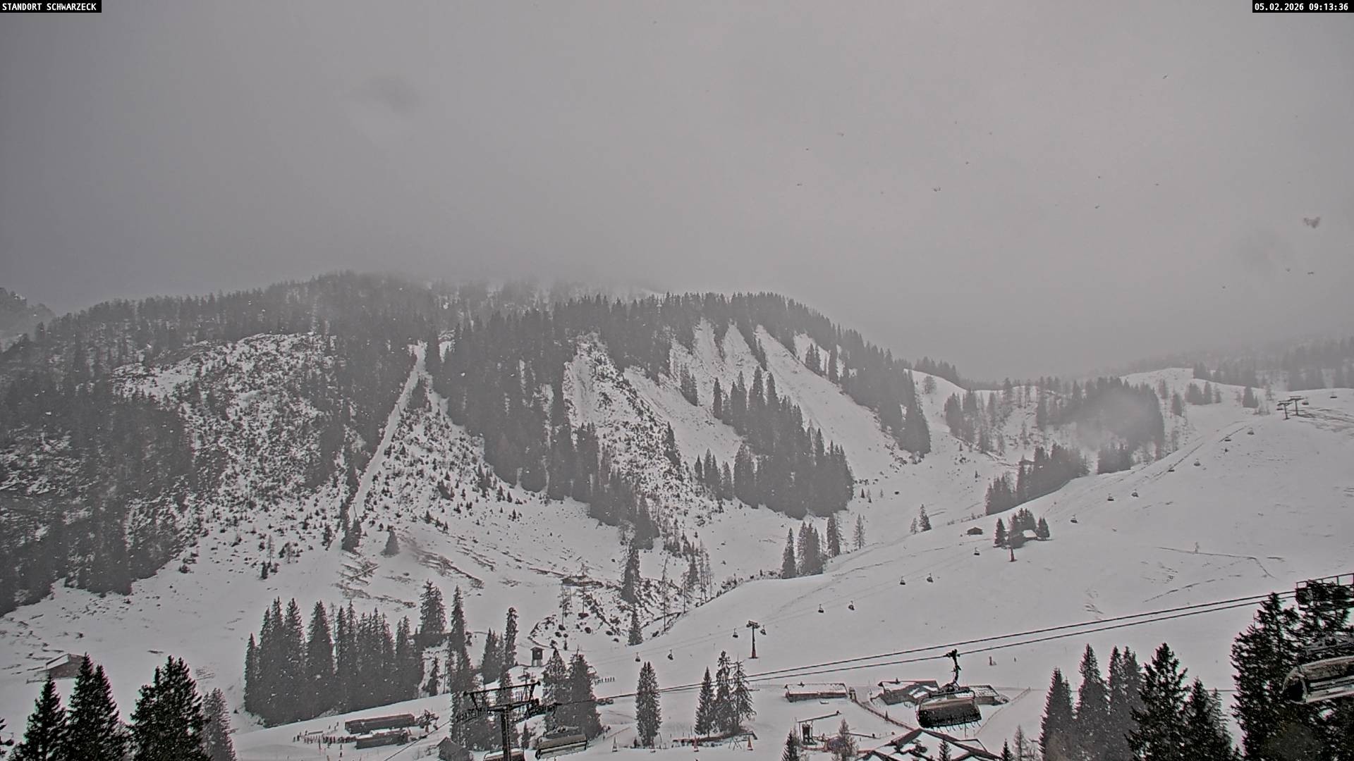 Archiv Foto Webcam Grubhörndl, Loferer Alm