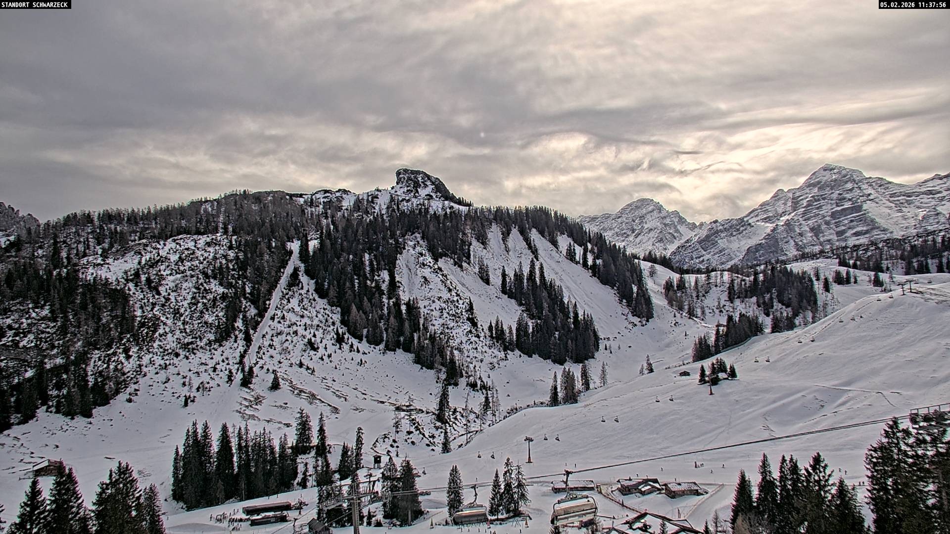 Archiv Foto Webcam Grubhörndl, Loferer Alm