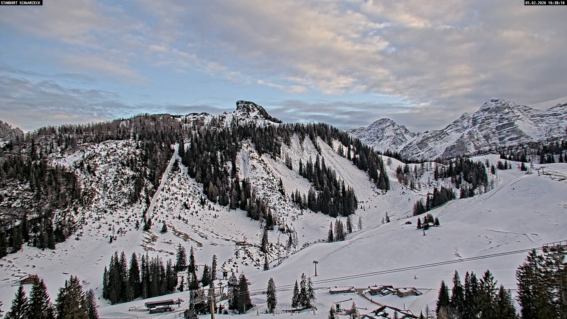 Archiv Foto Webcam Grubhörndl, Loferer Alm