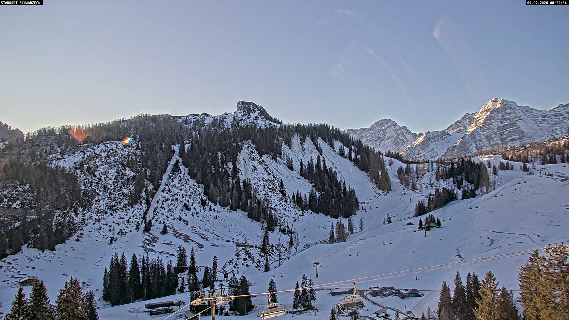 Archiv Foto Webcam Grubhörndl, Loferer Alm