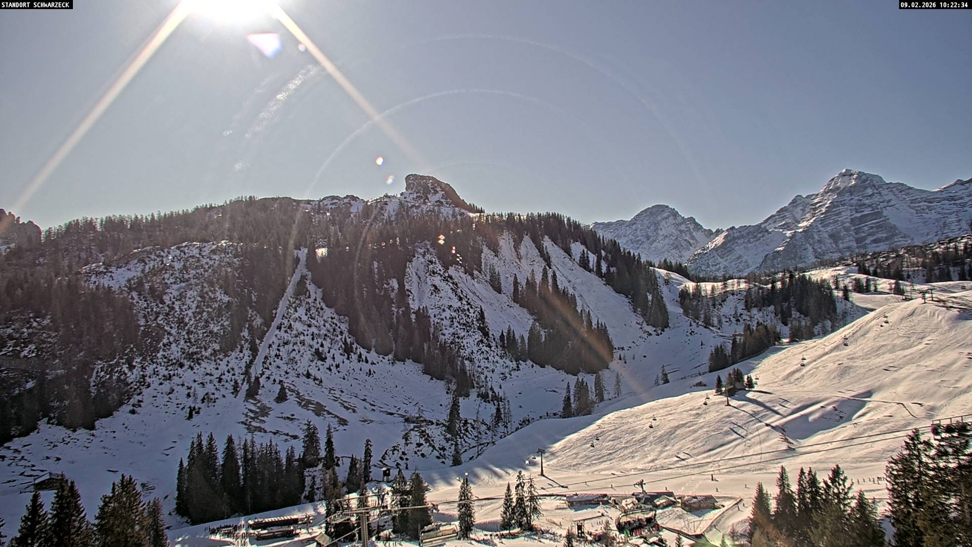 Archiv Foto Webcam Grubhörndl, Loferer Alm