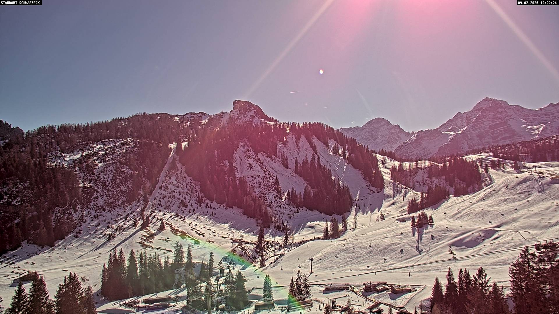 Archiv Foto Webcam Grubhörndl, Loferer Alm