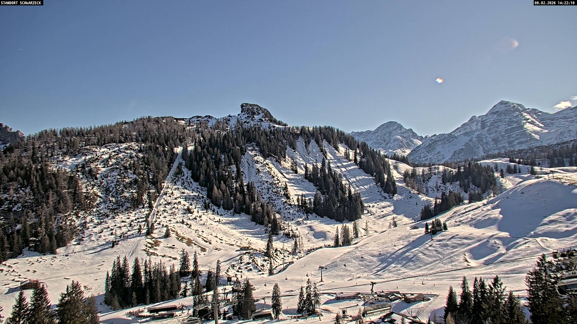 Archiv Foto Webcam Grubhörndl, Loferer Alm