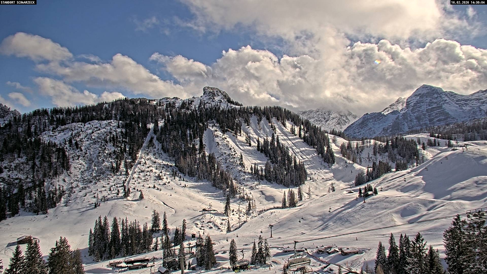 Archiv Foto Webcam Grubhörndl, Loferer Alm