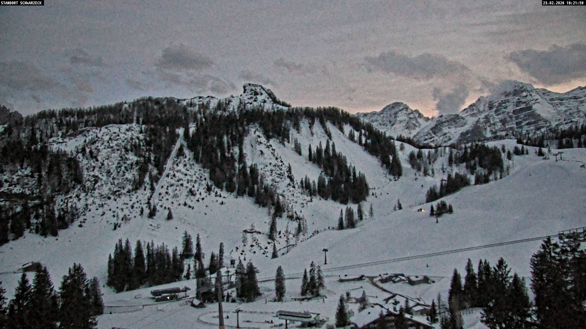 Archiv Foto Webcam Grubhörndl, Loferer Alm