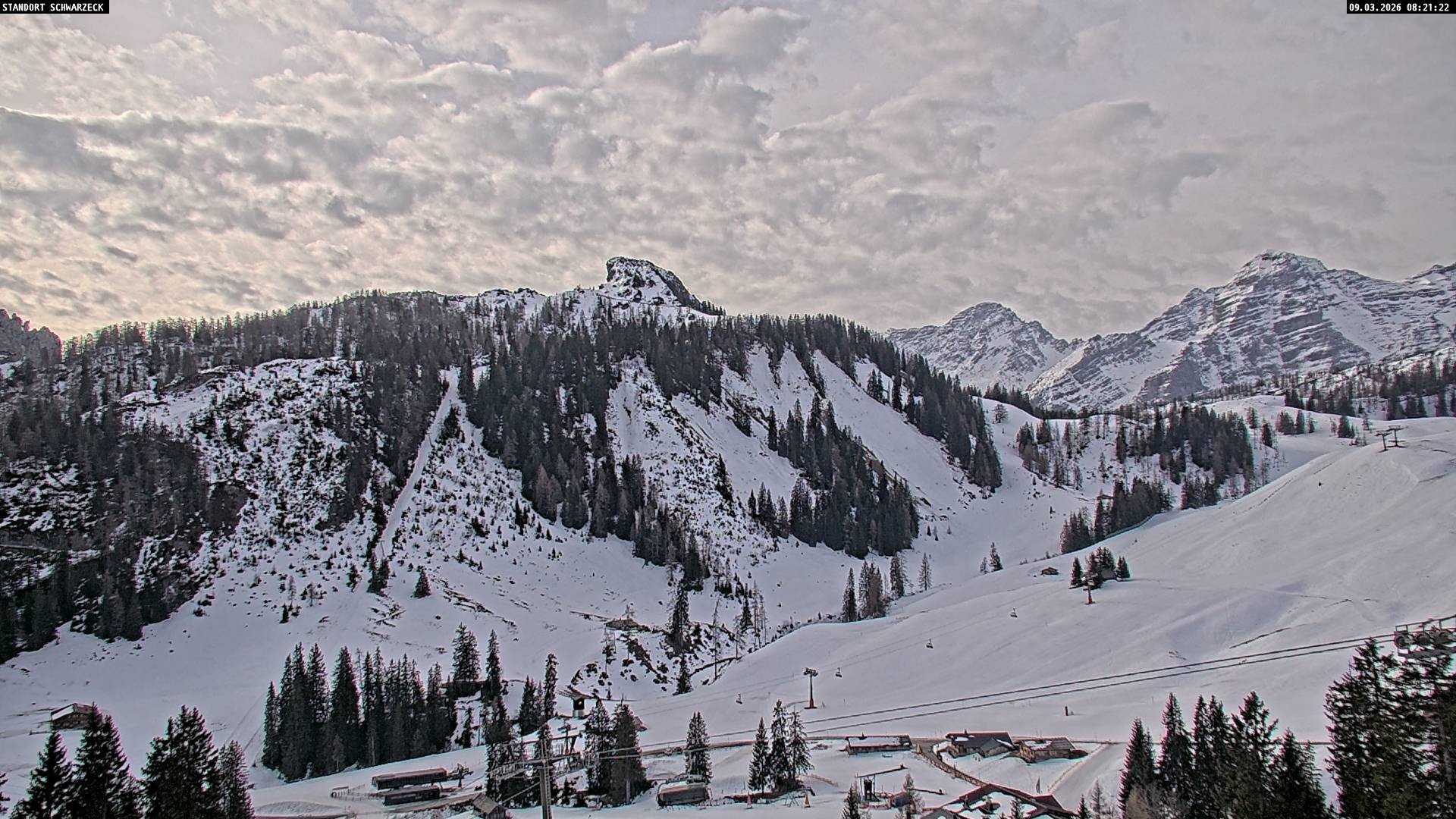 Archiv Foto Webcam Grubhörndl, Loferer Alm