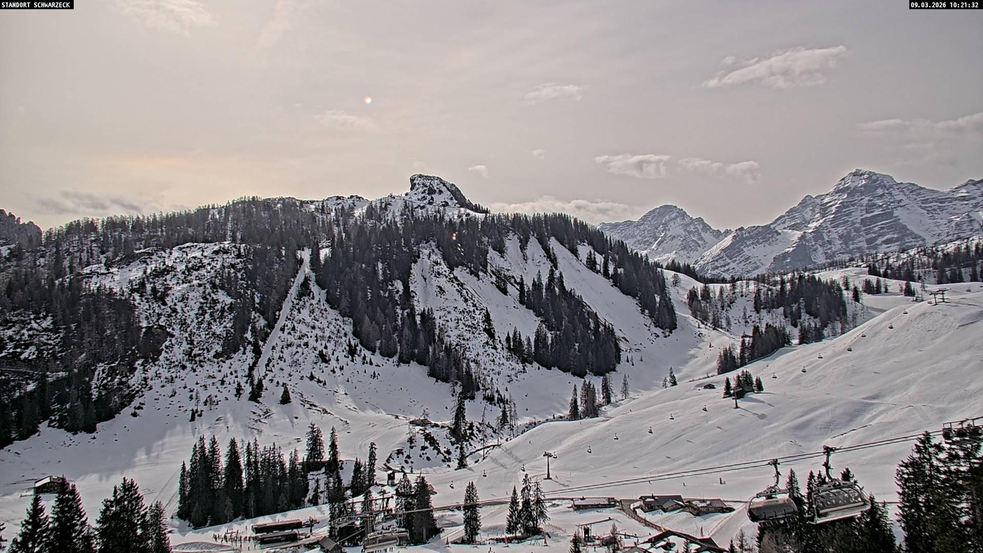 Archiv Foto Webcam Grubhörndl, Loferer Alm