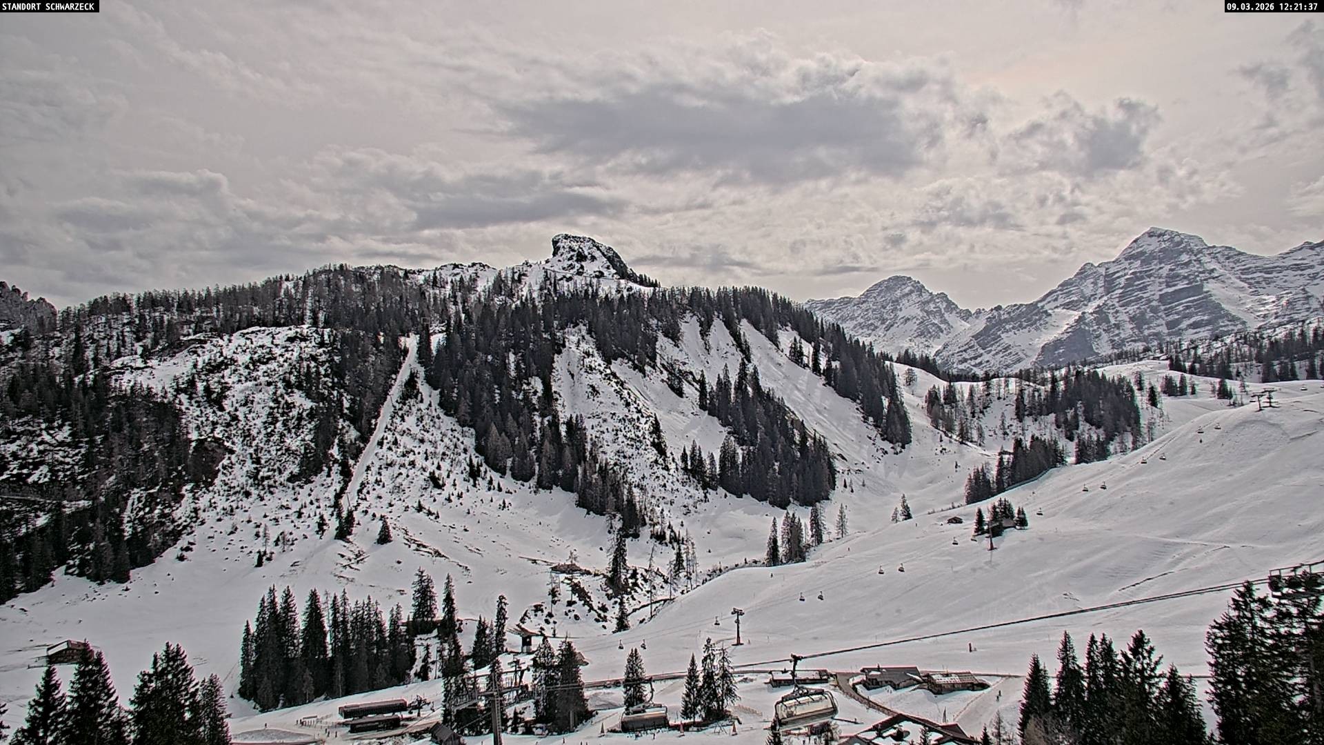 Archiv Foto Webcam Grubhörndl, Loferer Alm