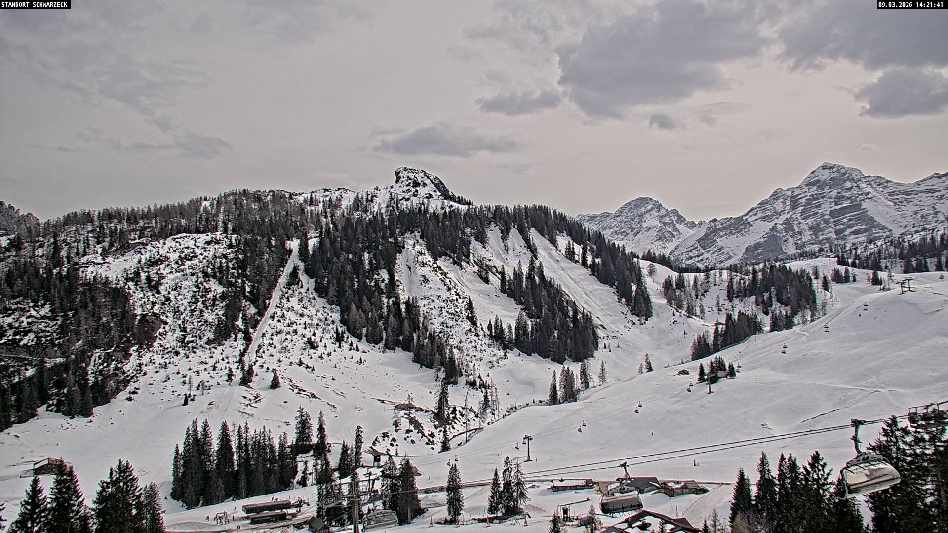 Archiv Foto Webcam Grubhörndl, Loferer Alm