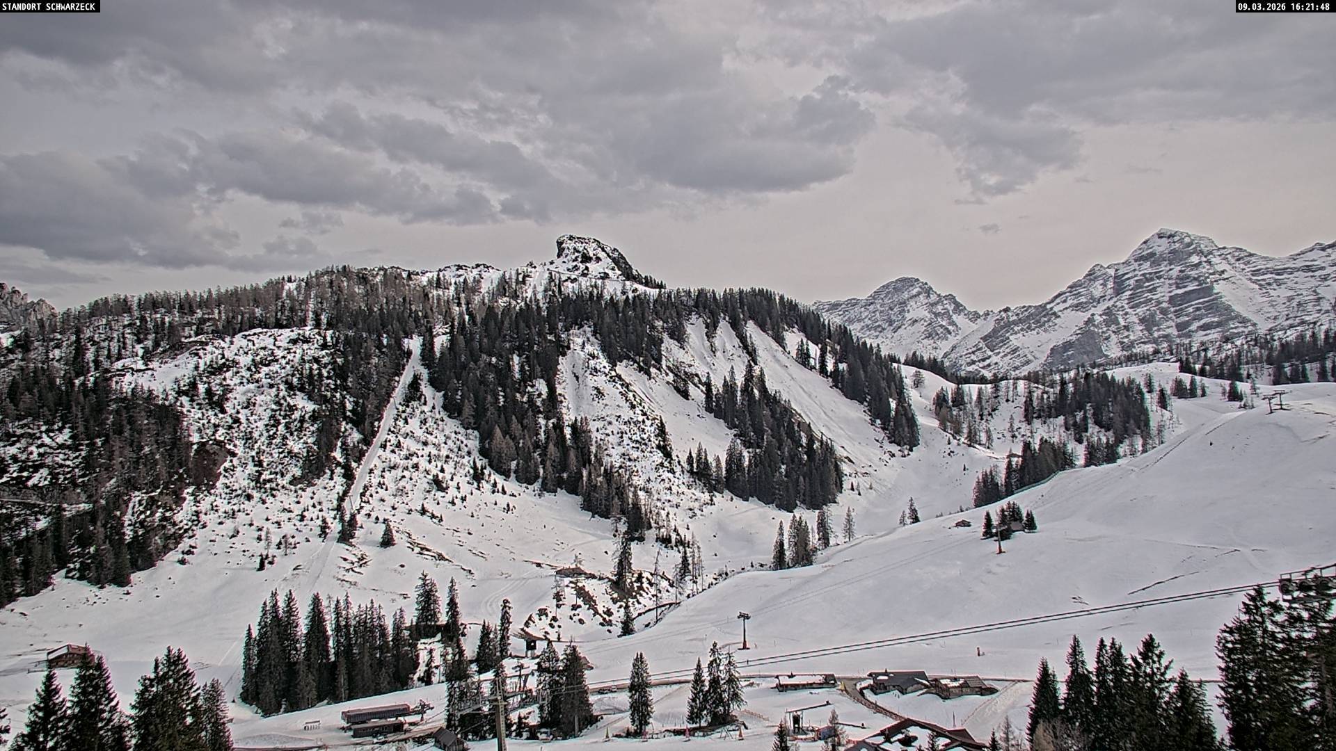 Archiv Foto Webcam Grubhörndl, Loferer Alm