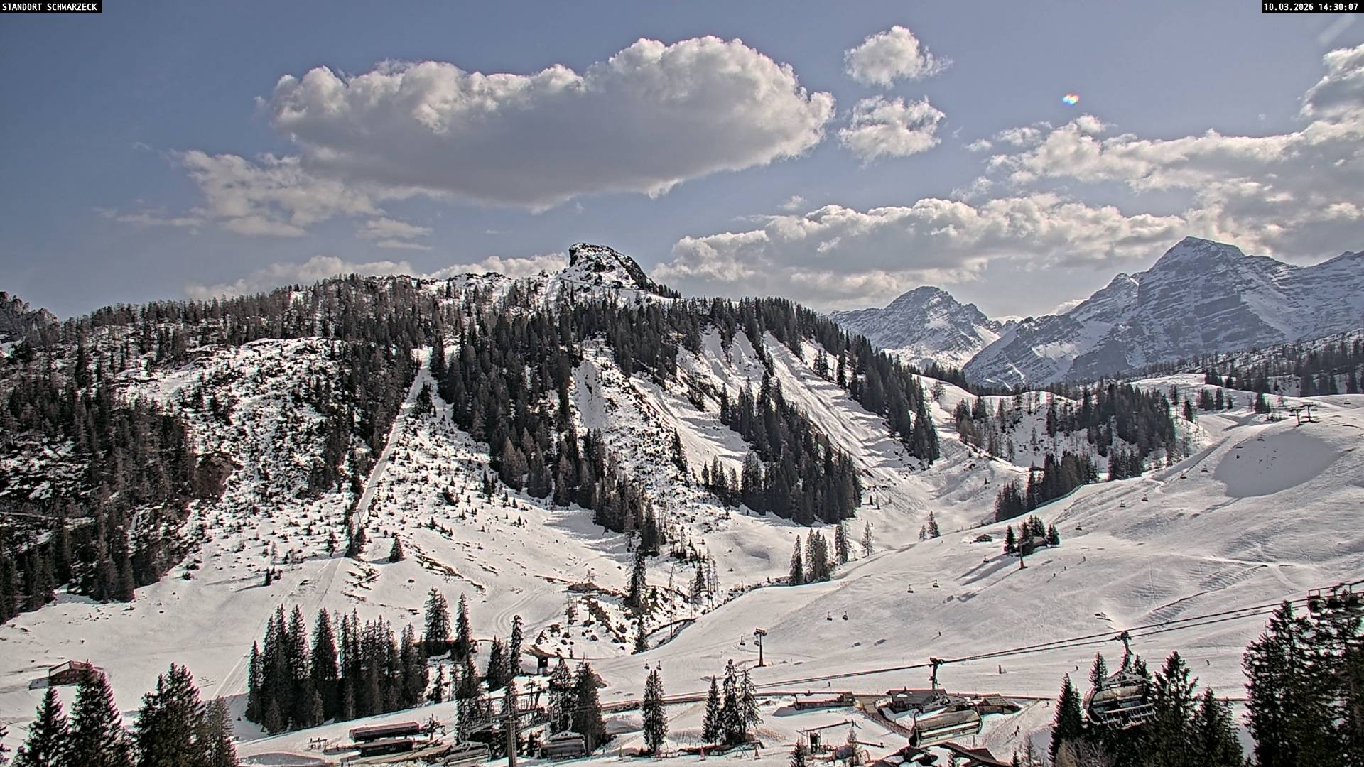 Archiv Foto Webcam Grubhörndl, Loferer Alm