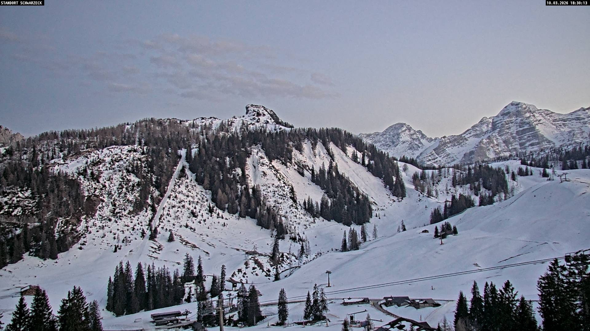 Archiv Foto Webcam Grubhörndl, Loferer Alm