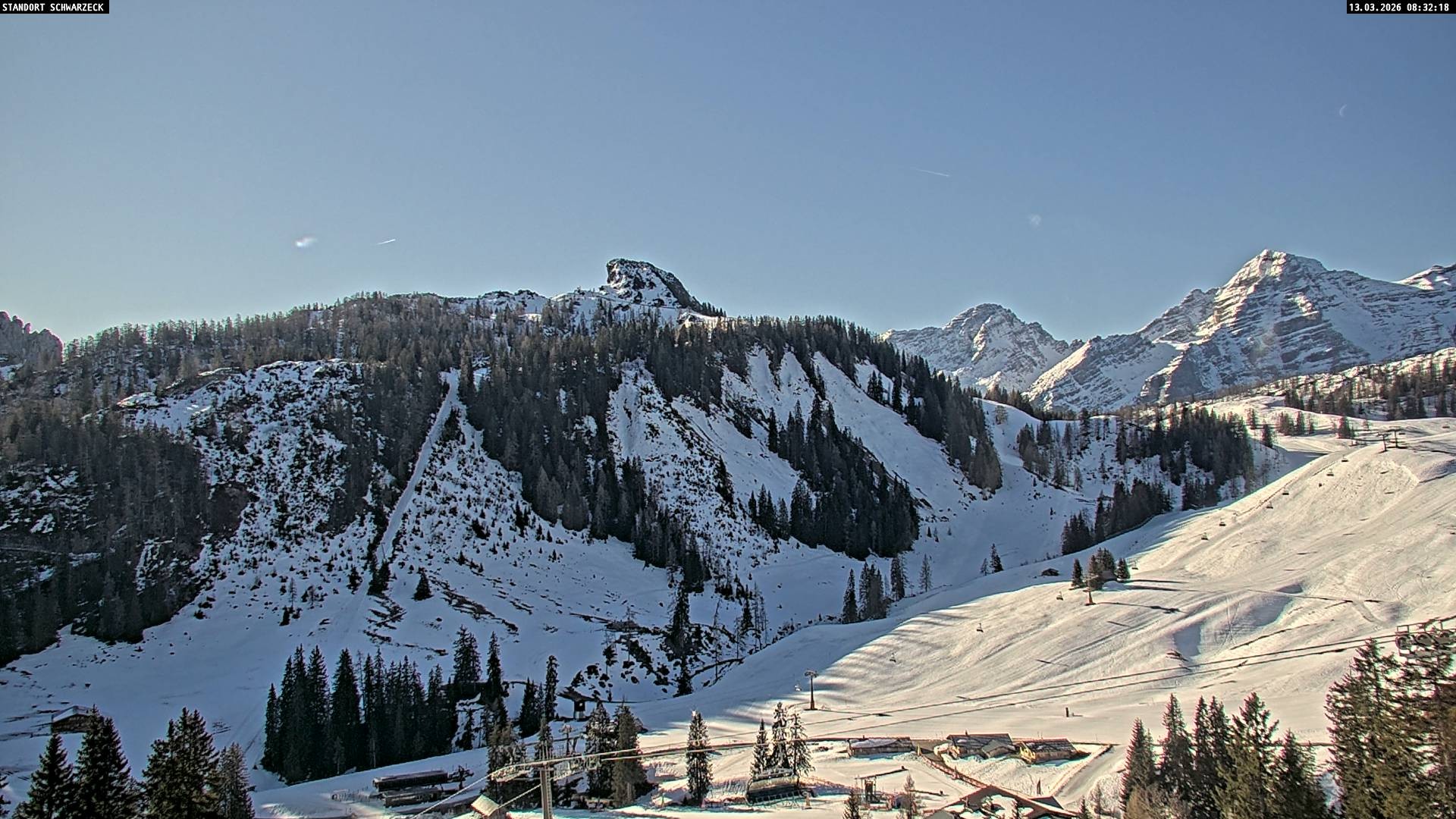 Archiv Foto Webcam Grubhörndl, Loferer Alm