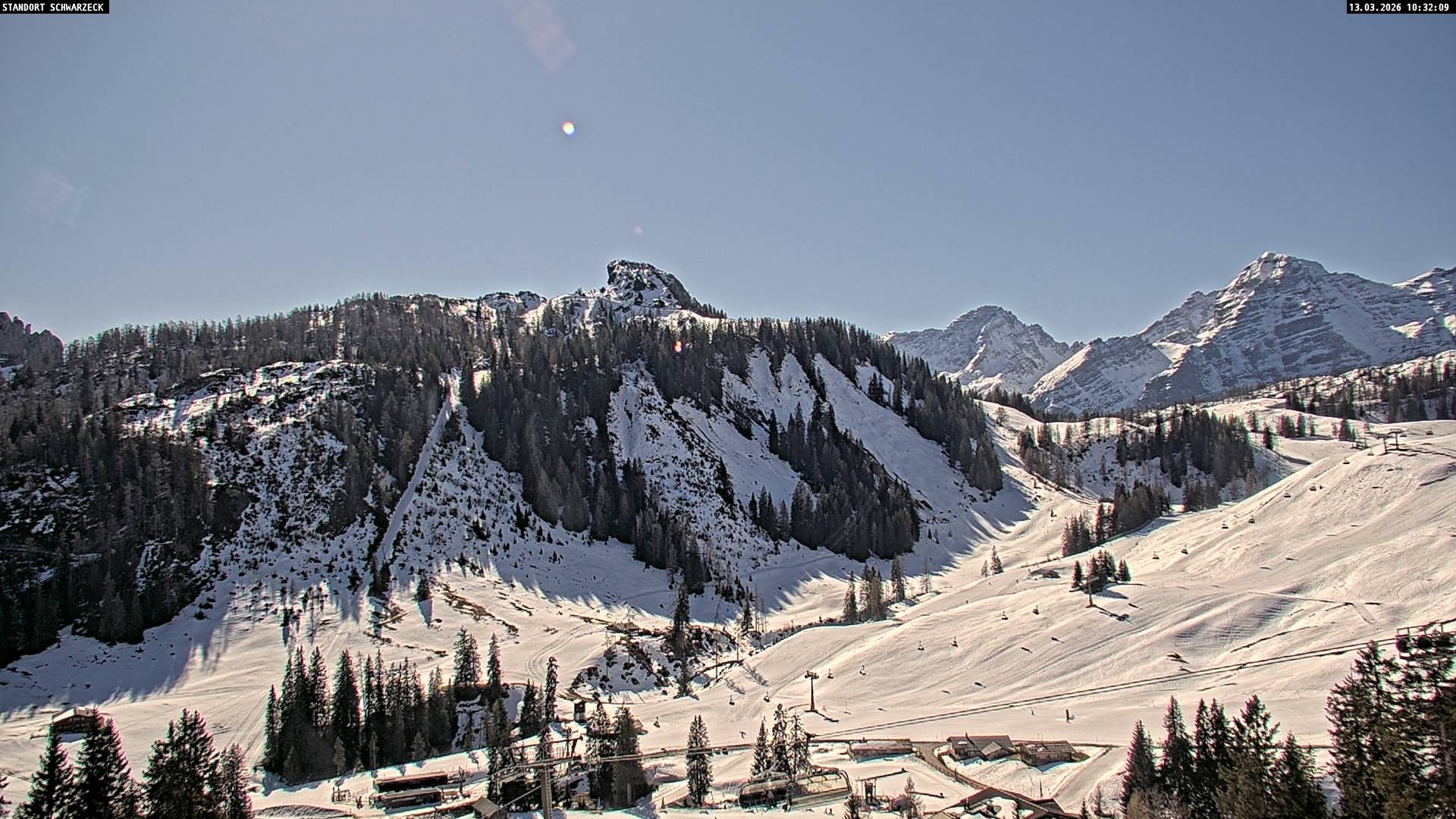 Archiv Foto Webcam Grubhörndl, Loferer Alm