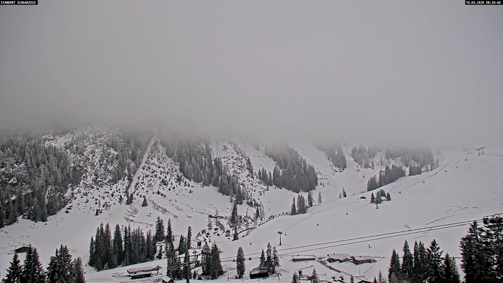 Archiv Foto Webcam Grubhörndl, Loferer Alm