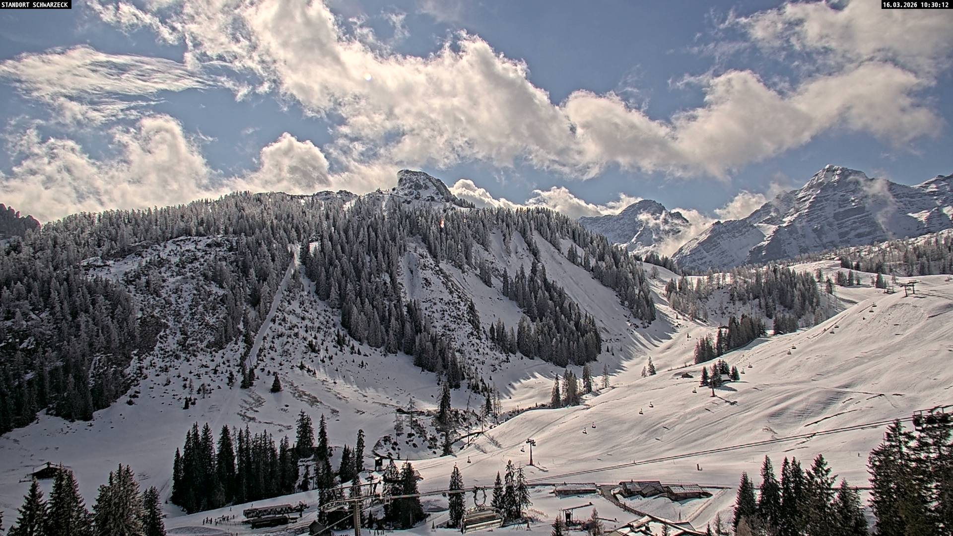 Archiv Foto Webcam Grubhörndl, Loferer Alm